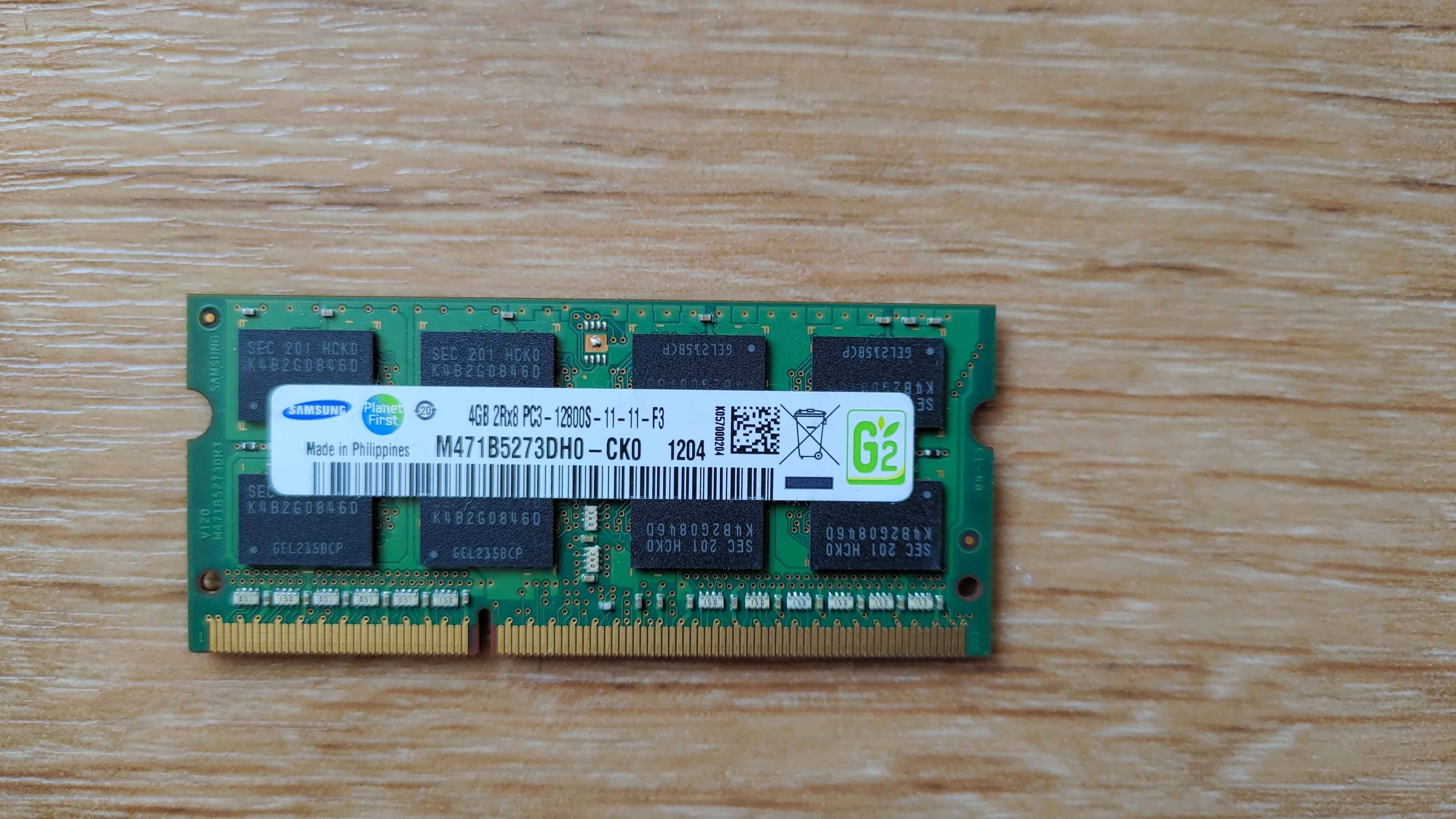 Samsung 4G 2rx8 pc3 12800s DDR3 4 Гб 1600 МГц память для ноутбука 12800S модуль SODIMM Ram | Компьютеры и