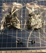 Interruptor táctil 20 piezas, táctil, 6x64 3/5/6/7/8/9/10mm 6*6*6*6*4,3mm 5mm 6mm 7mm 8mm 9mm 10mm medio pin 2 pines