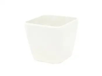 

EUROPALMS Deco pot Moon-20, rectangular, white