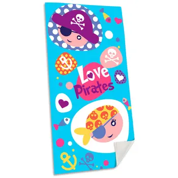 

Towel Love Pirates Cotton