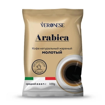 

Coffee Veronese "arabica", ground, 100 gr