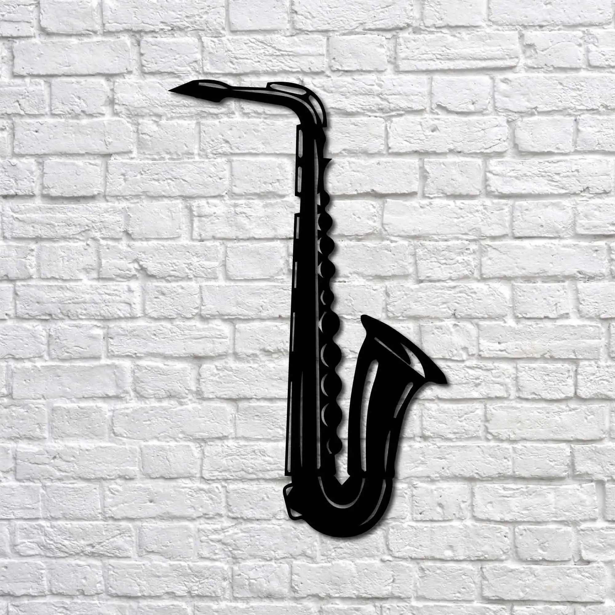 Metal Wall Art Saxophone Interior Decoration Home Decor Wall Hanging