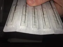 Agujas de tatuaje de acero desechables, delineador redondo para tatuar, equipo de tatuaje de alta calidad, 50 Uds.