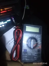 Multímetro Digital LCD de DT-830B, amperímetro, medidor de ohmios, voltímetro, AC DC 750, 1000V