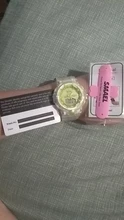 Woman Watch Clock Jelly Quartz Waterproof Children Kids 50M SMAEL Sport 8025 Starp