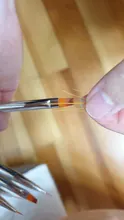 Uds 2 pincel delineador de manicura de Gel de uñas arte pintura plumas polaco que salpican lápiz cepillo para manicura uñas encantos herramienta de belleza