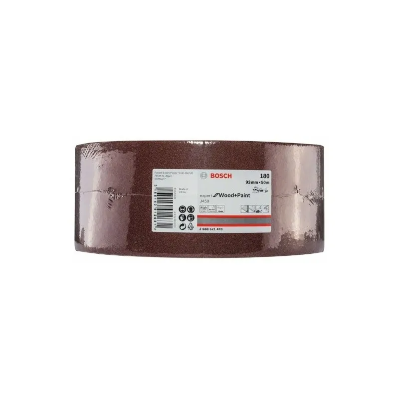 BOSCH 2608621478 рулон деревянная Ткань + картина J450 93 мм X 50 м G180|Детали инструментов| |