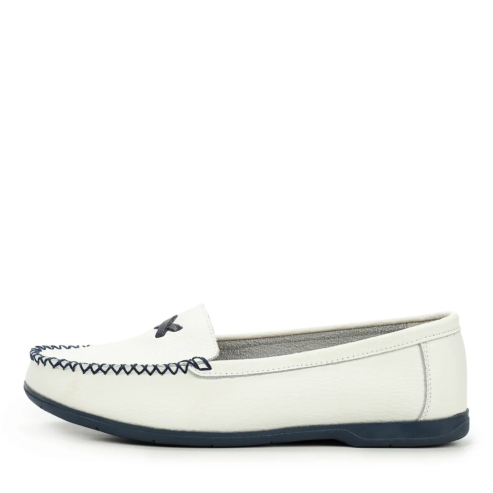 Купить Белые Мокасины Женские
