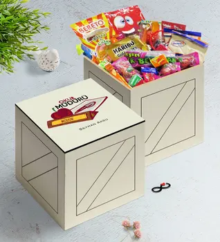 

Personalized School Director In Wooden Box Nostalgic Lezzetler Gift Seti-1