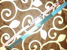 Personalized Dog Collar Leather Rhinestone Bling Charms Custom Pet Dogs Cat Name