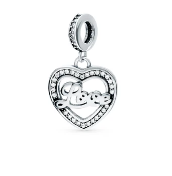 

Silver Pendant-charm with cubic zirconia sunlight sample 925