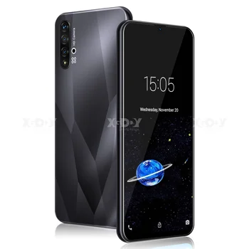 

XGODY 3G Smartphone Android 9.0 6.5" 1GB 4GB 5MP Cell phone Camera Quad Core Unlock GPS 19:9 WiFi Mobile Phones A50 celular 2020