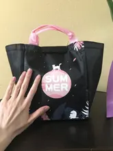 Fiambrera térmica con dibujos de unicornios para niños y mujeres, bolsa aislante e impermeable, para Picnic, nueva