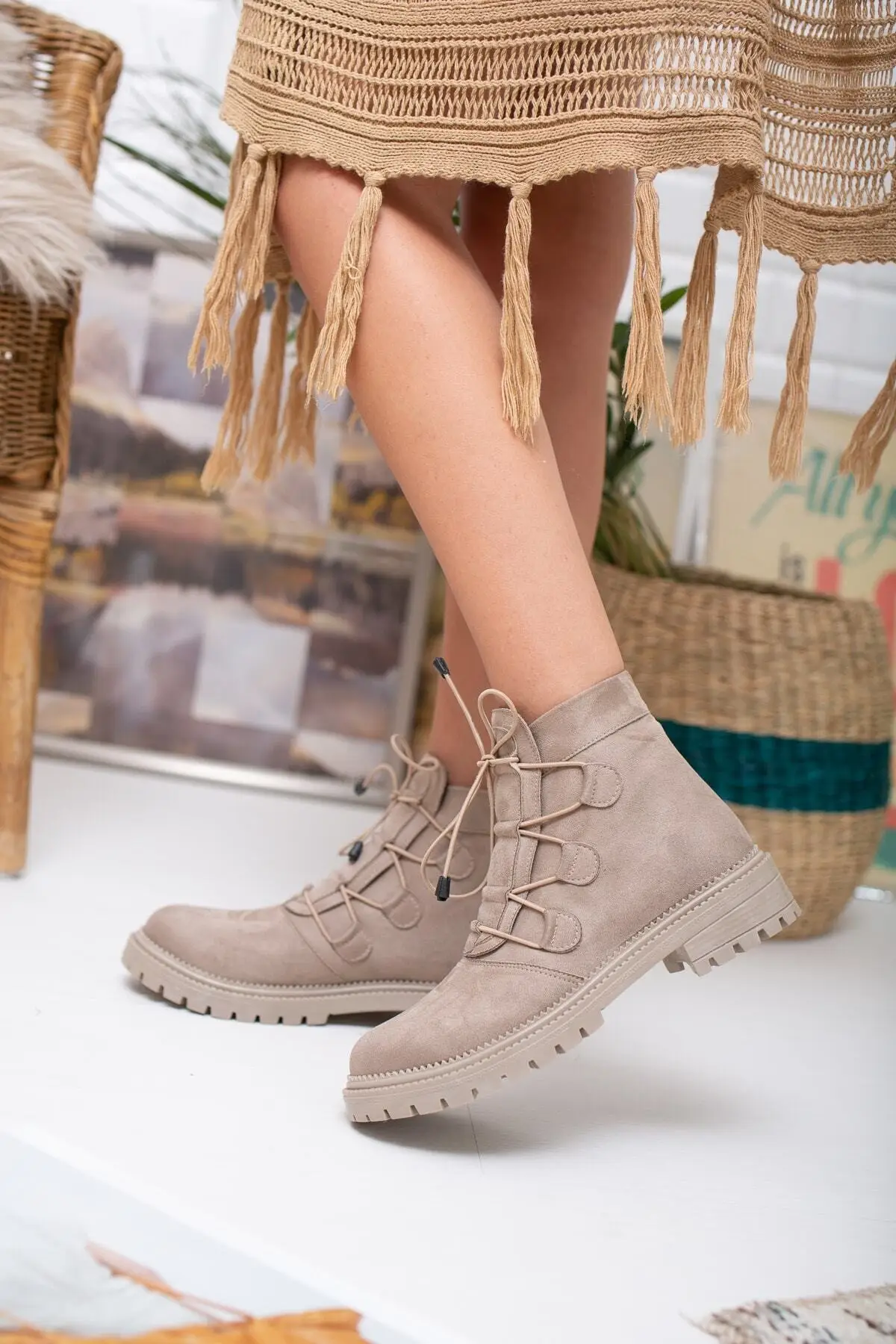 Shein Botas de suela de goma para mujer, botines de tacón alto, otoño e  invierno, 2020|Botas a media pantorrilla| - AliExpress