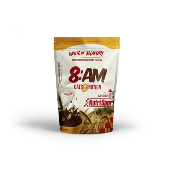 

NutriSport 8:AM Caffe-Latte out bag 650g breakfast oats + protein with caffeine