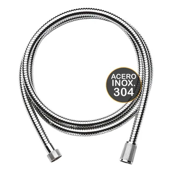 

Kibath spare Flexo for WC, bidet, Hydro brush made of stainless steel. 120 cm heavy duty reinforced hose