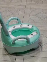 Orinal de plástico suave para bebé, orinal infantil de entrenamiento, asiento de entrenamiento, silla de inodoro