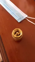 Vertical-Lift-Spring-Check-Valve One-Way-Non-Return-Valve Brass Water BSP for 3/4-Female-Thread