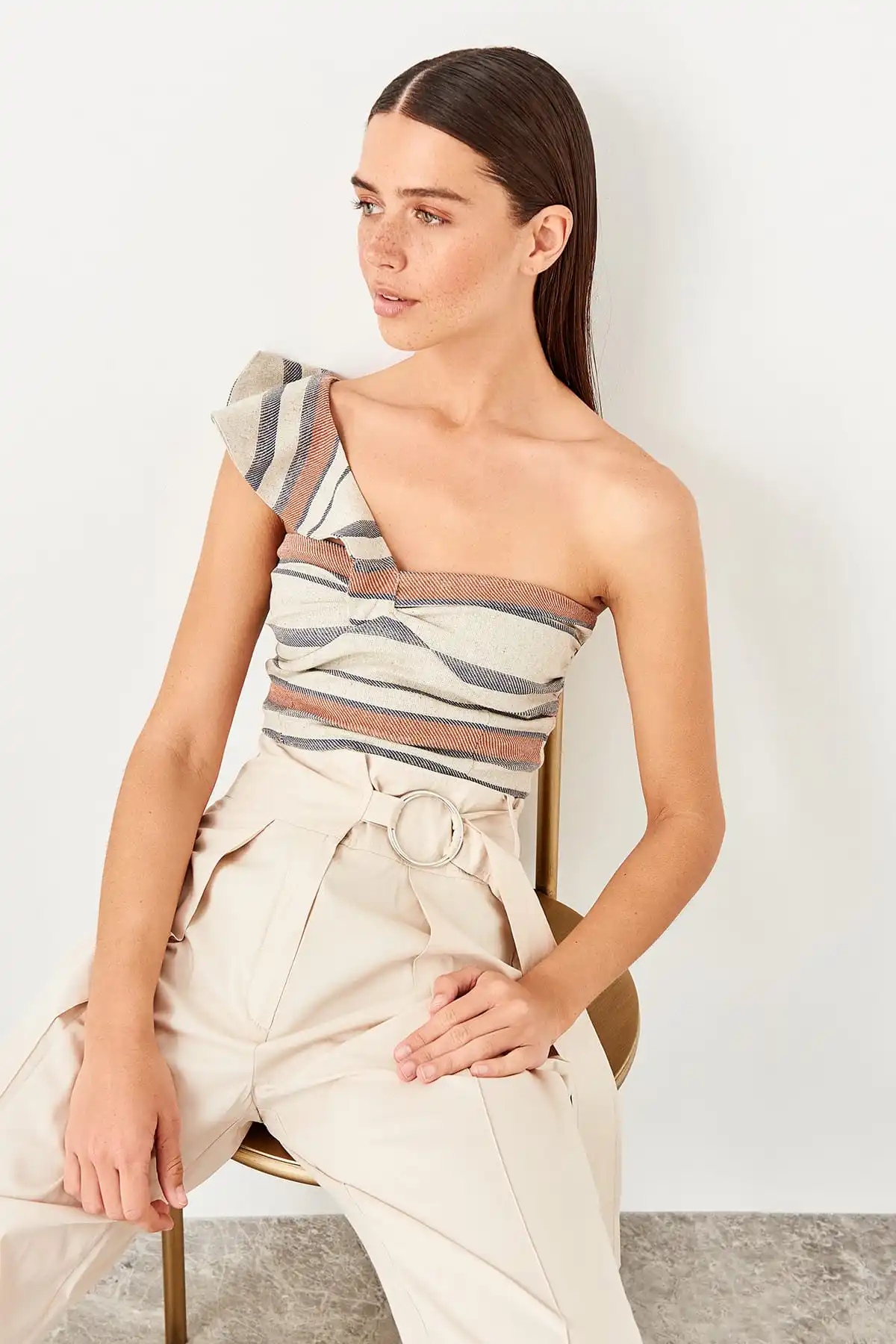 Разноцветный ремень Trendyol Bluz TWOSS19IE0043| |