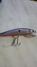 3D Eyes Floating Minnow Wobblers Fishing-Lure Laser Crankbait Aritificial Hard-Plastic