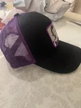 Gorra de malla con estampado de DRAGON BALL para hombre y mujer, Gorra de béisbol de algodón de malla con estampado de DRAGON BALL, Snapback, Hip Hop, unisex