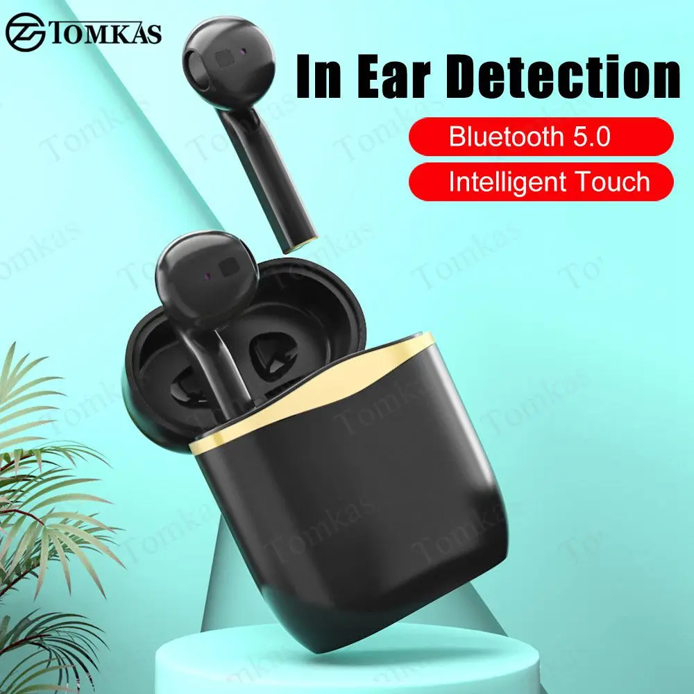 TWS Wireless Bluetooth Earphone Touch Control Wireless Earphones Hifi Stereo Earbuds Headset With Mic Smart Connect Headphones TWS Wireless Bluetooth Earphone Touch Control Wireless Earphones Hifi Stereo Earbuds Headset With Mic Smart Connect Headphones
