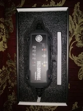 Topdon-cargador de batería automático para coche y motocicleta, Cargador de baterías de litio de plomo ácido IP65, 6V, 12V, T1200