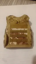Chaleco táctico para botella de cerveza, Mini chaleco militar en miniatura Molle, botella Personal, juego de bebidas, correas ajustables para el hombro