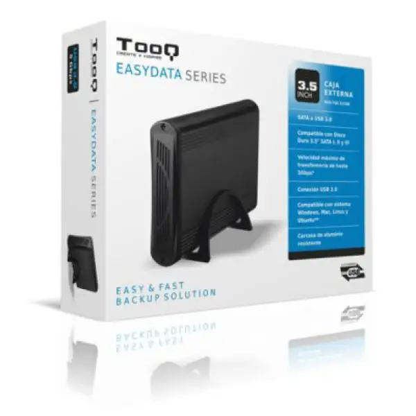  Caja Externa TooQ TQE-3526B HD 3.5
