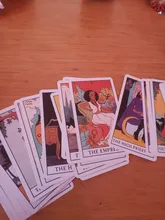 The Modern Witch Tarot-cartas de guía de cubierta, juego de cartas de mesa, tarjeta de adivinación mágica de destino