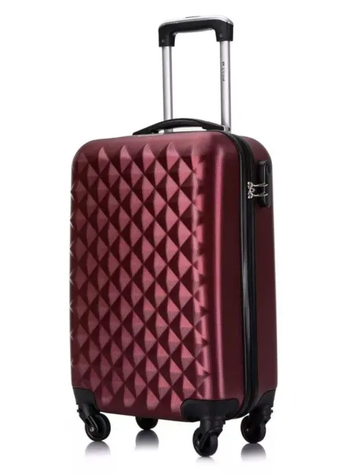 Suitcase lacase Krabi ABS plastic removable on 4 wheels 360 Carry-on Travel bags for children trolley Men Women Unisex Present Accessories Luggage