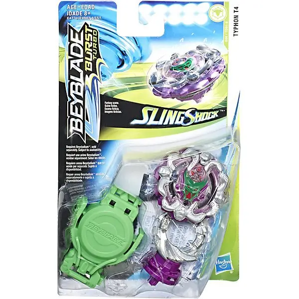 Волчок Beyblade SlingShock Тайфун Т4, с пусковым устройством