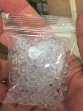 100 unids/pack sostenedores de pendientes tapones de tuerca de caucho de silicona pendiente espalda manga pendiente ganchos a granel cadenas para joyería de manualidades