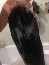 13x 4/13x6 frente de encaje pelucas de cabello humano Pre arrancado brasileño recto peluca con malla Frontal 34 pulgadas peluca Frontal de encaje cierre 4x4 peluca