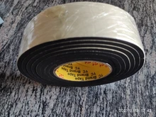 Tira de sellado anticolisión cinta de goma de espuma de esponja negra EVA superfuerte de 0,5-10mm de grosor, cinta de una sola cara