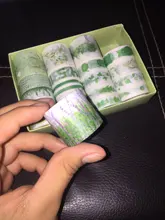 20 Pcs conjunto de cintas Washi pegatinas con diseño del océano Scrapbooking Retro protectora lavado cintas flor Washitape Fita Adesiva Adhesiva Decorativa