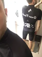 STRAVA negro ciclismo Jersey 19D babero conjunto MTB uniforme ropa de bicicleta de secado rápido ropa de ciclismo para hombre corto Maillot Culotte