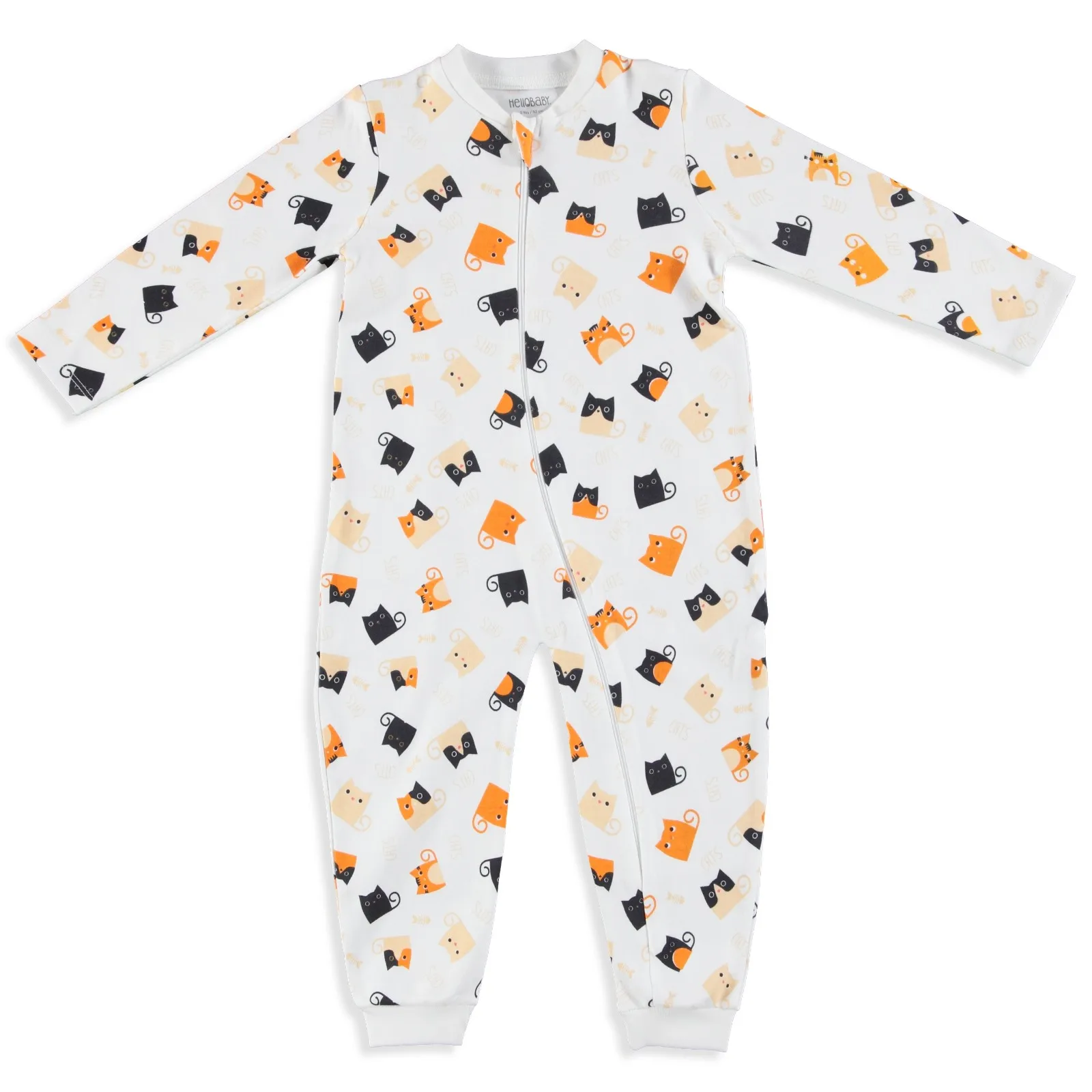 

ebebek HelloBaby Printed Baby Long Sleeve Romper