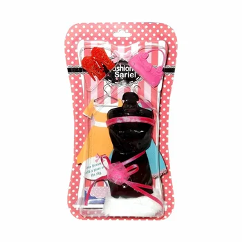 

Black dress and accessories for dolls 29 cm (dress, shoes, bag)