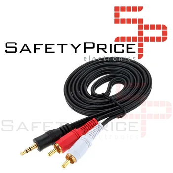 

Stereo Audio Cable Mini Jack 3.5mm male to 2 RCA male 1,5 meters MiniJack 2RCA