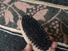 Cepillo para Barba Hemu Natural para hombre, masaje facial de bambú, barbas y bigotes para peinar, novedad de 2020