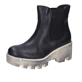 

J. K. ACID black ankle boots women