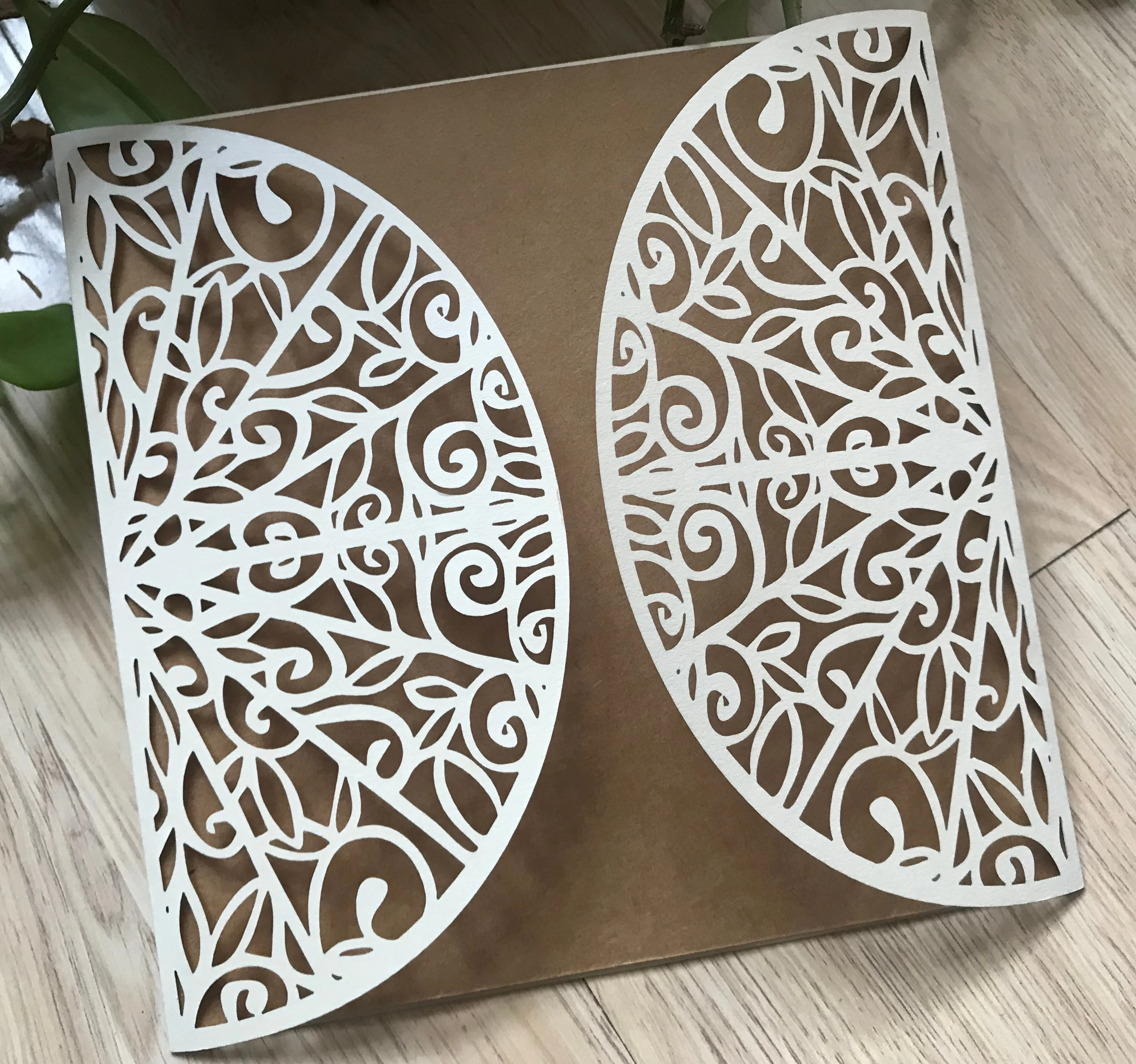 

Delicate Laser Cut Wedding Invitation Cards,Invitations Cover,Sweet Birthday Anniversary Invitaiton,Laser Cut Wedding Invite