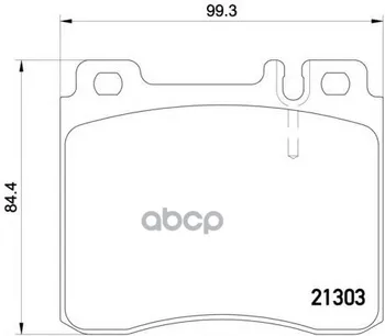 

Brake disc pads set S-Class (W140) S-Klasse (W140) S-Class Coupe (C140) CL-Class Coupe textar art. 2130304