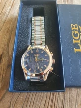 LIGE-reloj de cuarzo deportivo para mujer, accesorio de marca de lujo, con calendario de acero inoxidable, resistente al agua