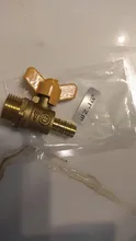 12mm Hose Barb x 1/2 BSP Male Thread Two Way Brass Ball Valve For Oil Water Air