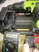 Cordless Drill Power-Tools Electric-Screwdriver Lithium-Battery YIKODA Rechargeable Household