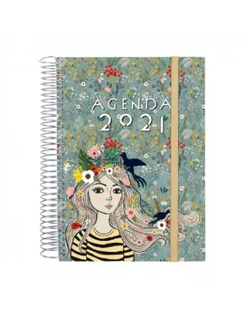 

Annual spiral AGENDA DESIGN Col. E10 1DP 2021 LADY +