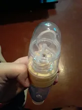 Imebaby bebé recién nacido de silicona de arroz botella de goma alimentación de bebé cuchara cuentagotas de silicona botella de alimentación cuchara botella