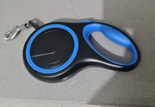 Correa para mascotas larga y fuerte para perros grandes, correa retráctil de nailon duradero para caminar con perros grandes, correa de cuerda de perro extensible automática